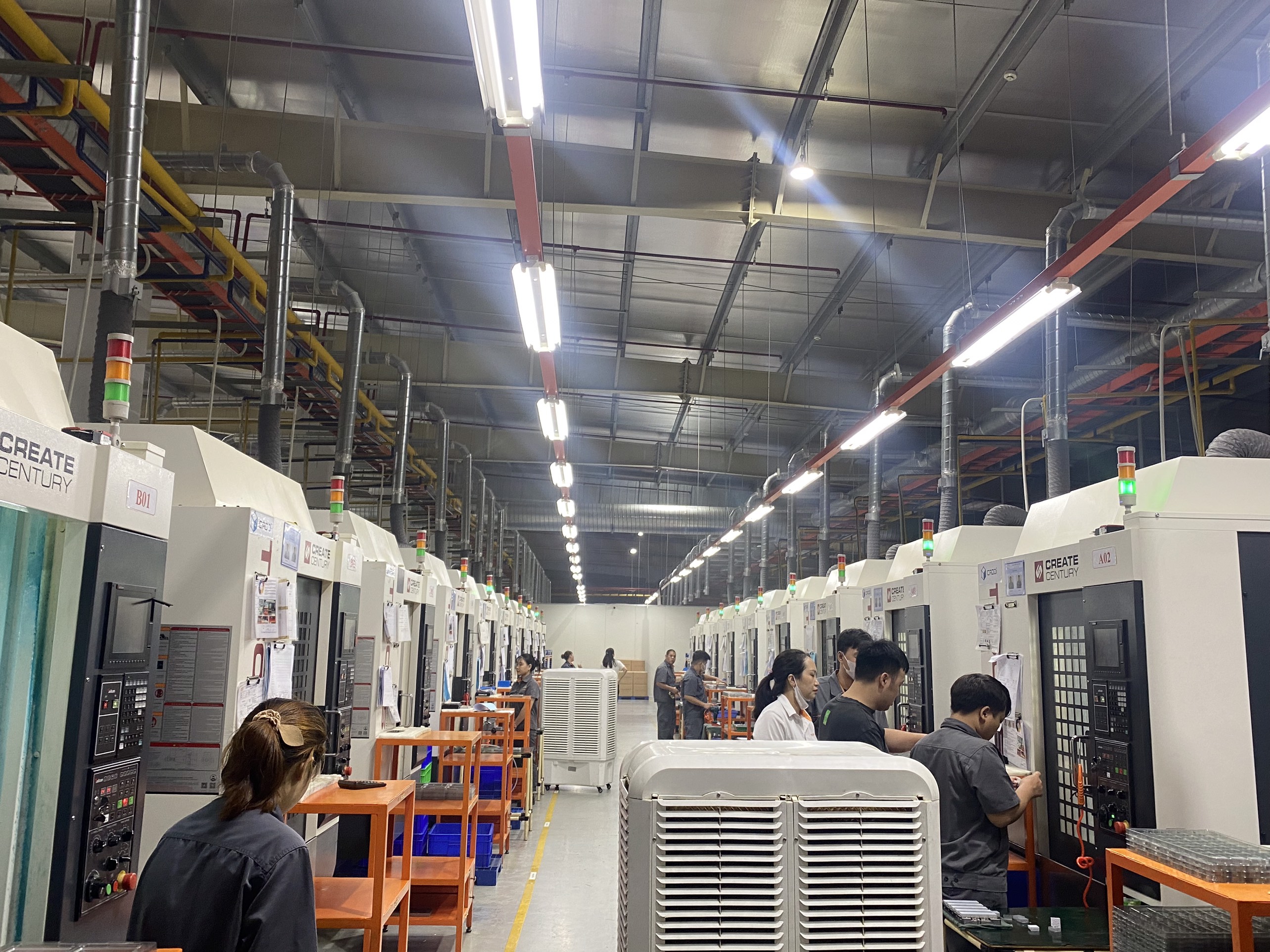 Workshop Overiew (5) at Cnc Tech Thang Long Factory